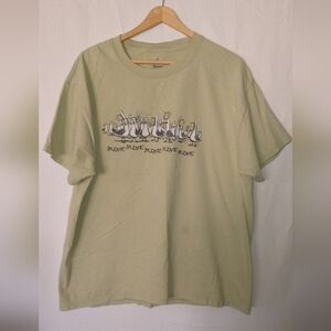 Disney Finding Nemo Mine Birds Khaki Graphic T-Shirt XL